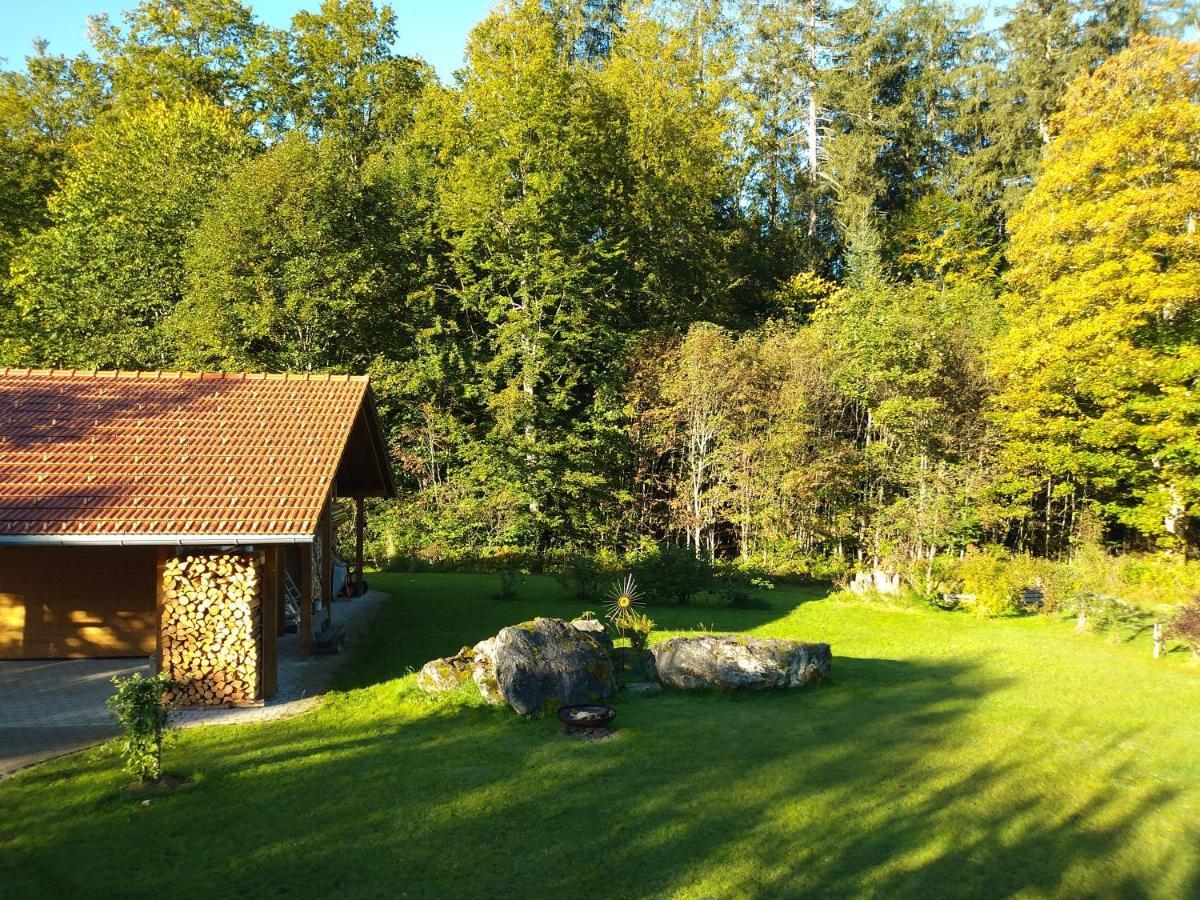 Huettenzauber Ferienwohnung Mitten Im Nationalpark Lindberg Zewnętrze zdjęcie